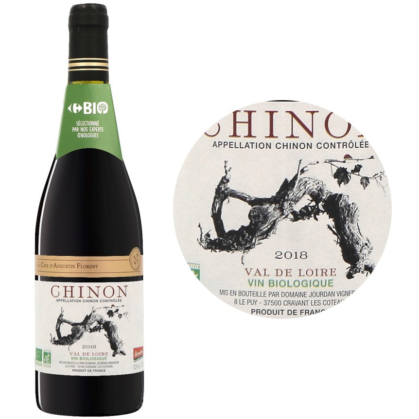 Selection A. Florent Cabernet Franc Org Chinon Red Wine  - 75Cl