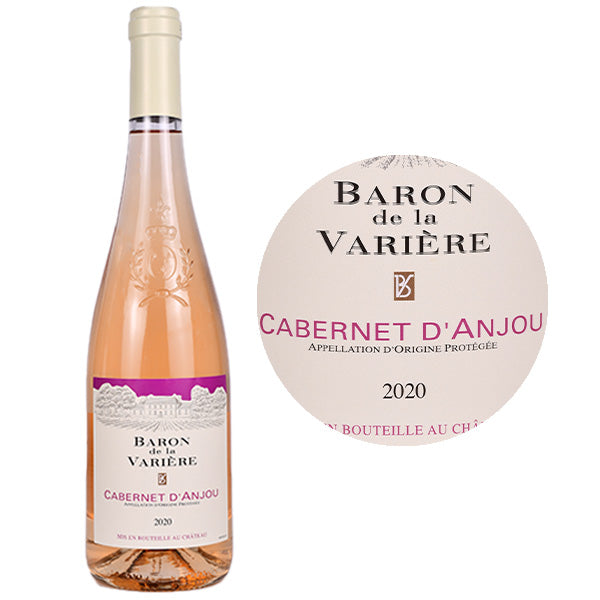 Baron De La Variere Cabernet D Anjou Rose Wine  - 75Cl