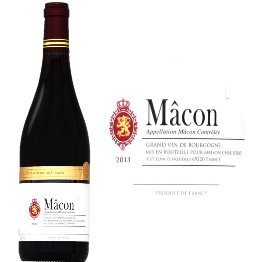 Selection A. Florent Pinot Noir Macon Red Wine  - 75Cl