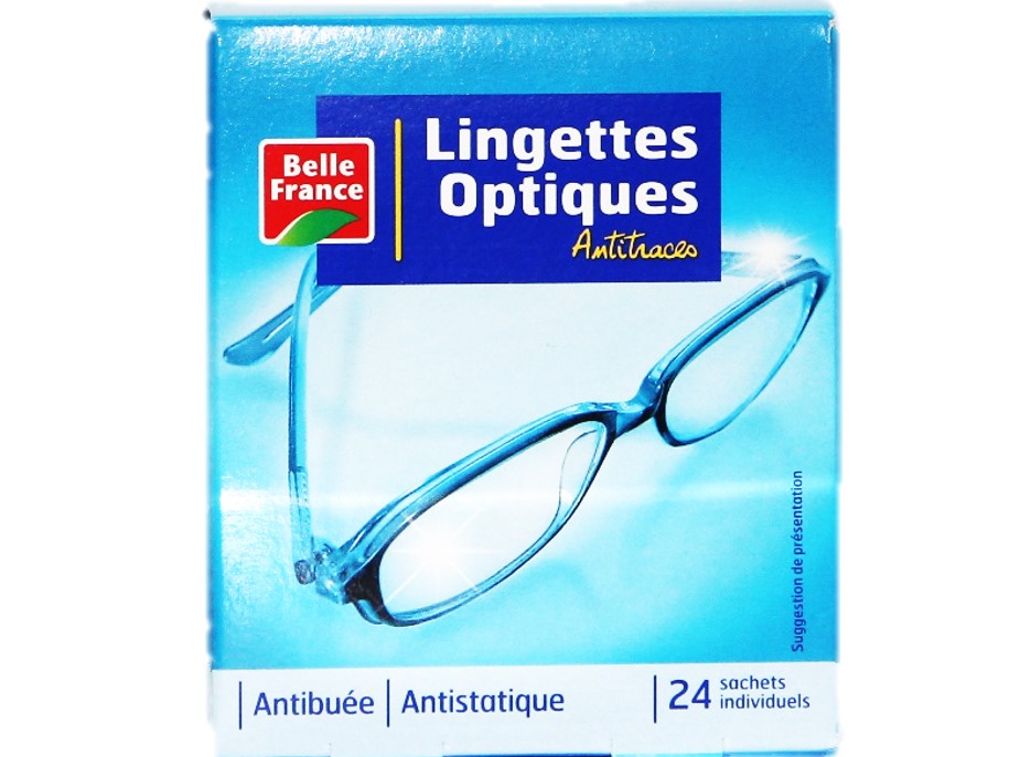 Belle France Optical Wipes  - 24Pc