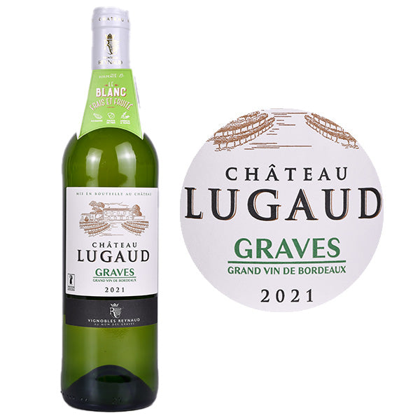 Chateau Lugaud Pinot Blanc Graves White Wine  - 75Cl