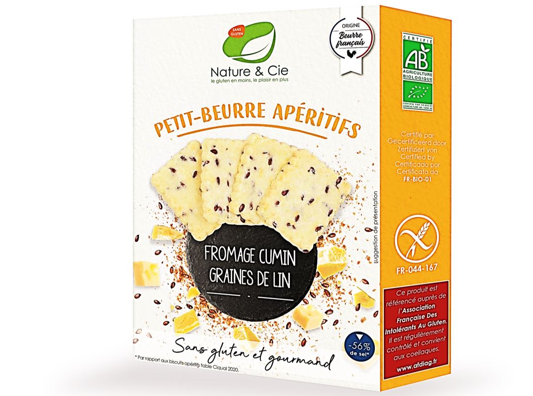 Nature Cie Mini Butter Cumin Flax Cheese Apps  -  80 G