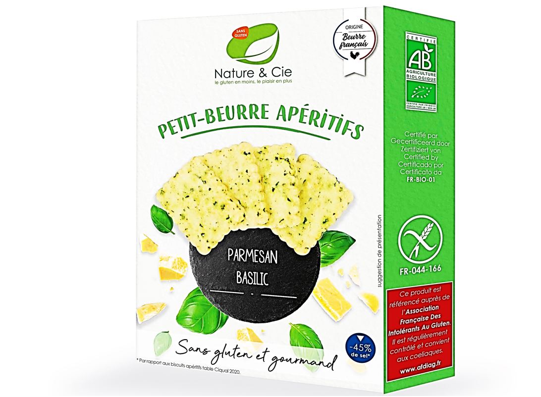 Nature Cie Mini Butter Basil Parmesan Apps  -  80 G
