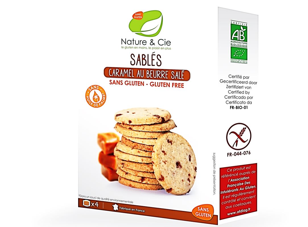 Nature Cie Salted Butter Caramel Shortbread  - 135 G