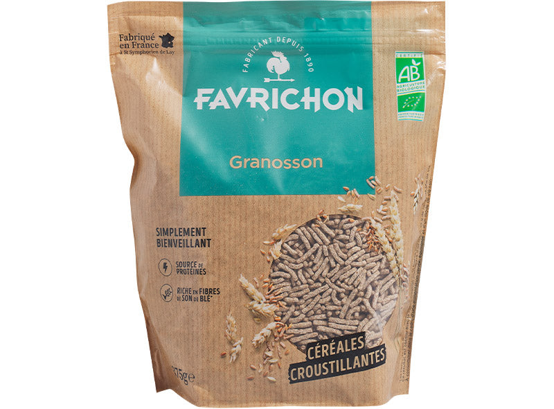 Favrichon Organic Wheat Bran  - 250 G