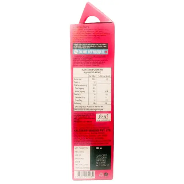 Haldiram's Summer Collers Rose Syrup - 750 ml