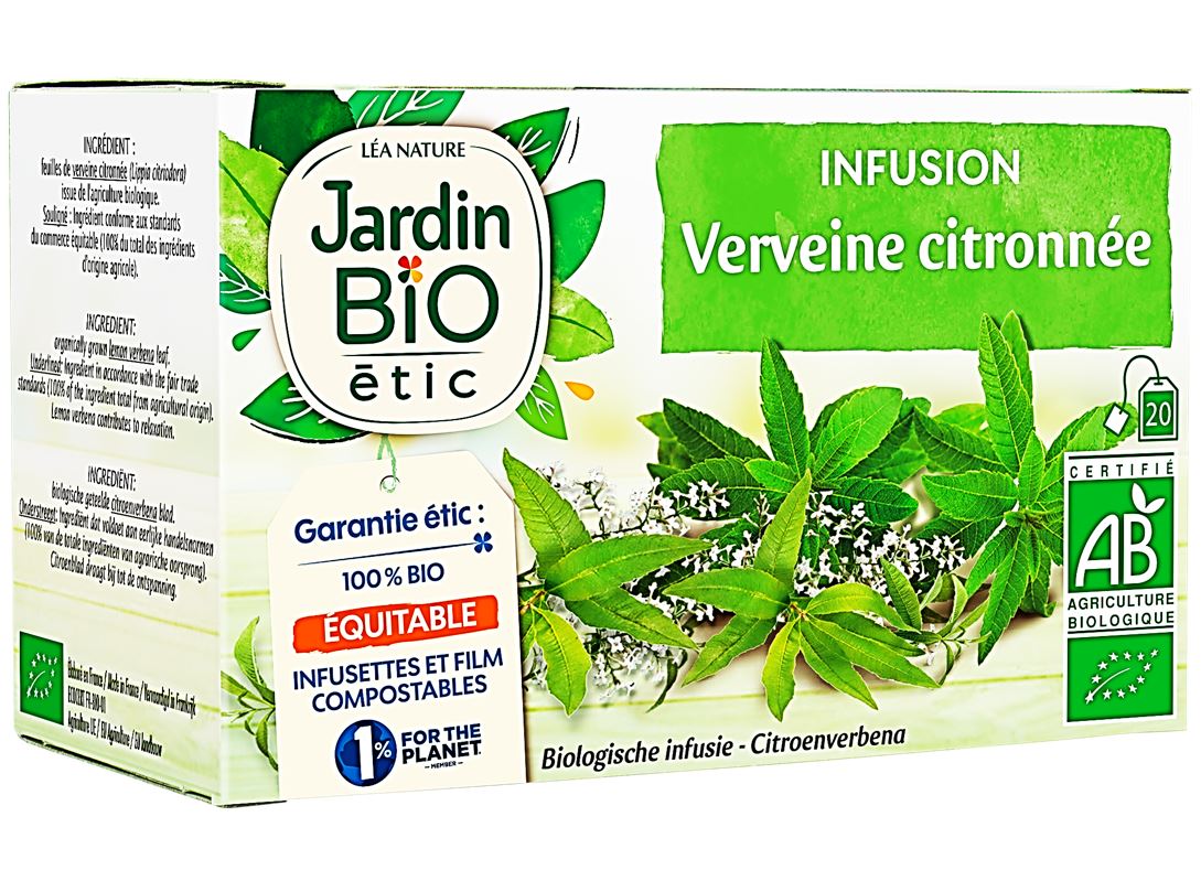 Jardin Bio Lemon Verbena Infusion  - 20Pc