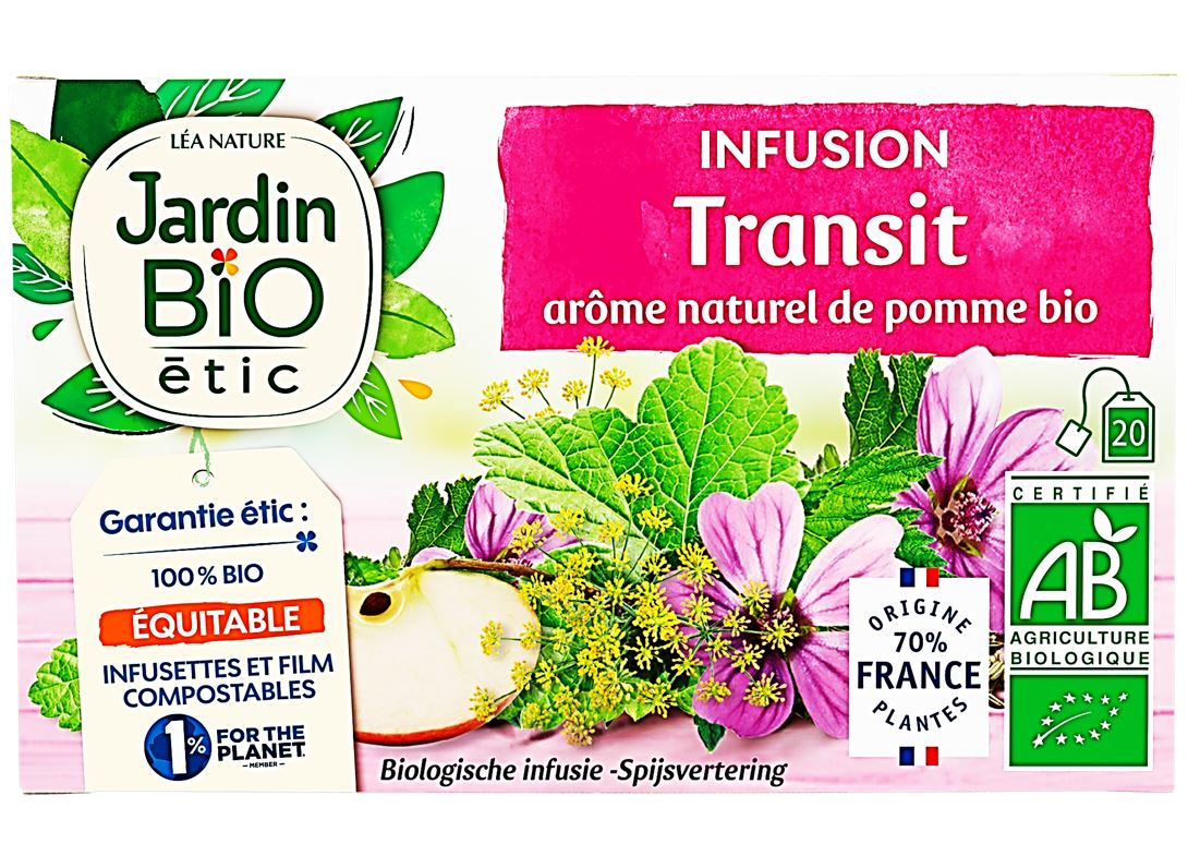 Jardin Bio Apple Flavor Transit Infusion  - 20Pc