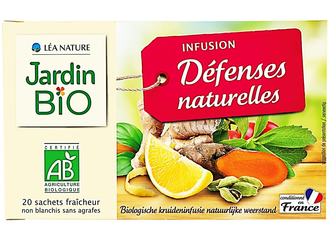 Jardin Bio Natural Defenses Infusion  - 20Pc