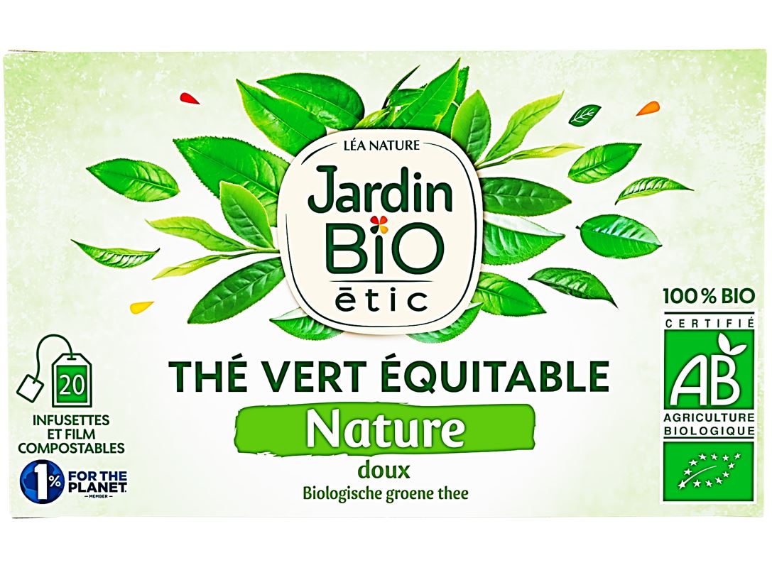 Jardin Bio Sweet Plain Green Tea  - 20Pc