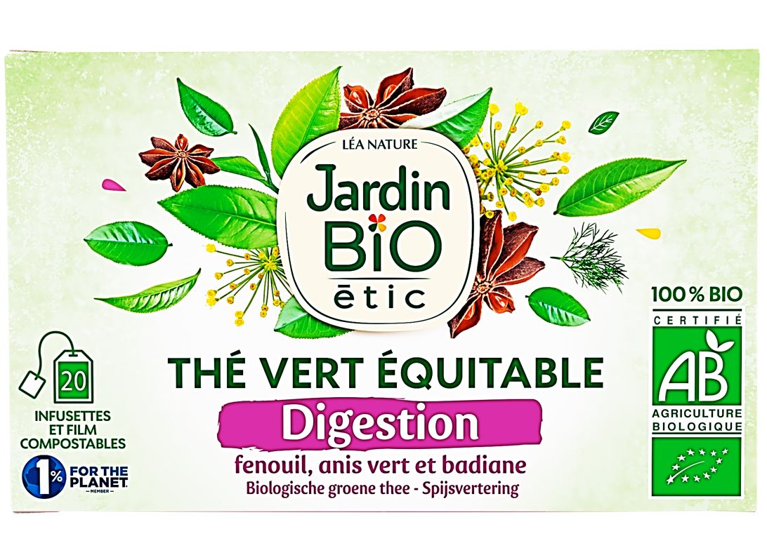 Jardin Bio Green Tea Digestion  - 20Pc