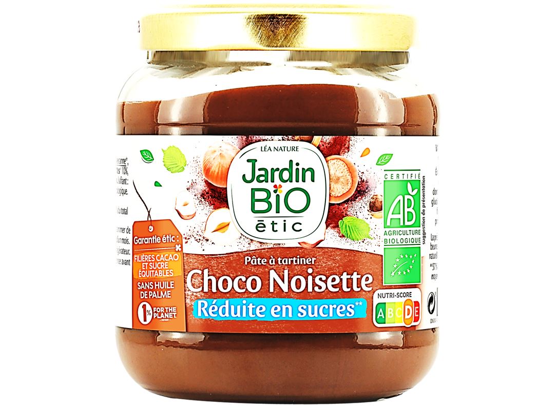 Jardin Bio Chocolate Hazelnut Spread Reduced Sugar  - 350 G
