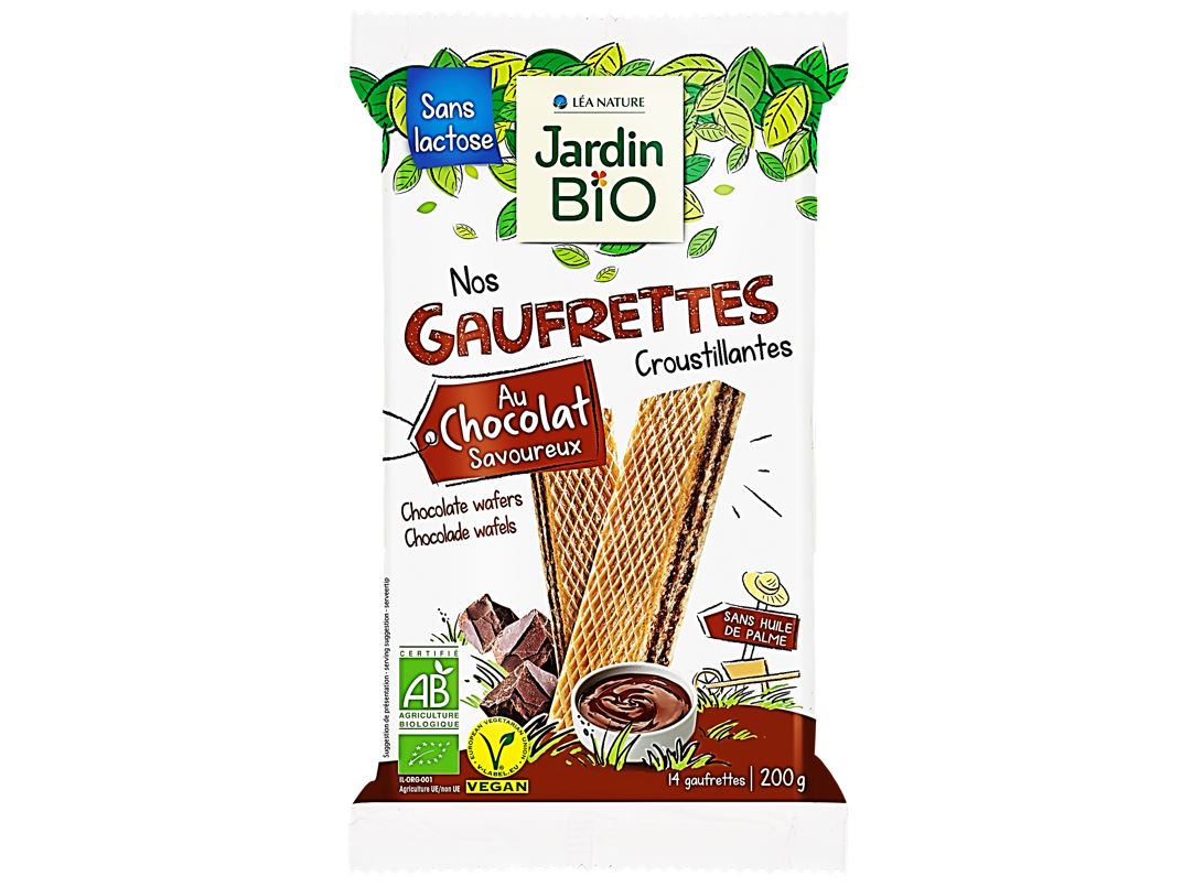 Jardin Bio Fine Chocolate Wafers  - 200 G
