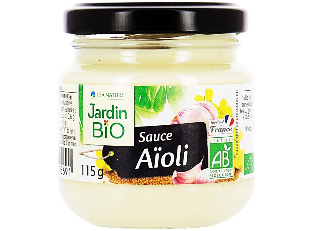 Jardin Bio Aioli Sauce  - 115 G