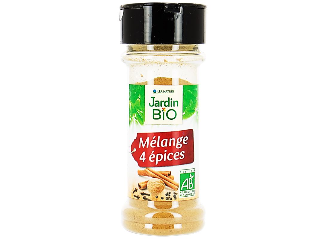 Jardin Bio Organic 4 Spices Mix  -  25 G