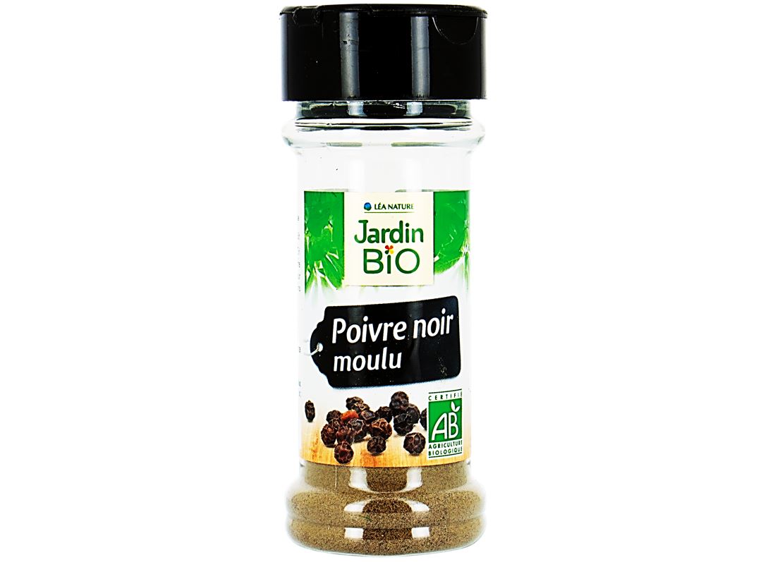 Jardin Bio Organic Ground Black Pepper  -  30 G