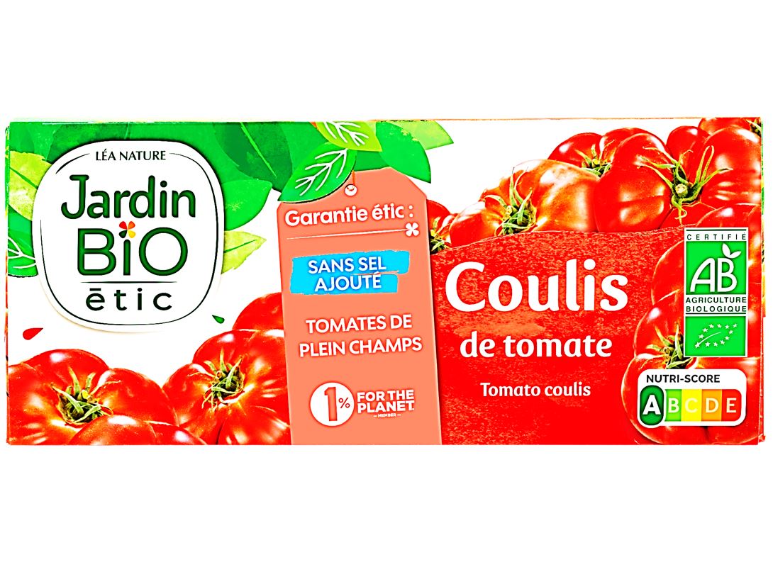 Jardin Bio Tomato Coulis  - 600 G