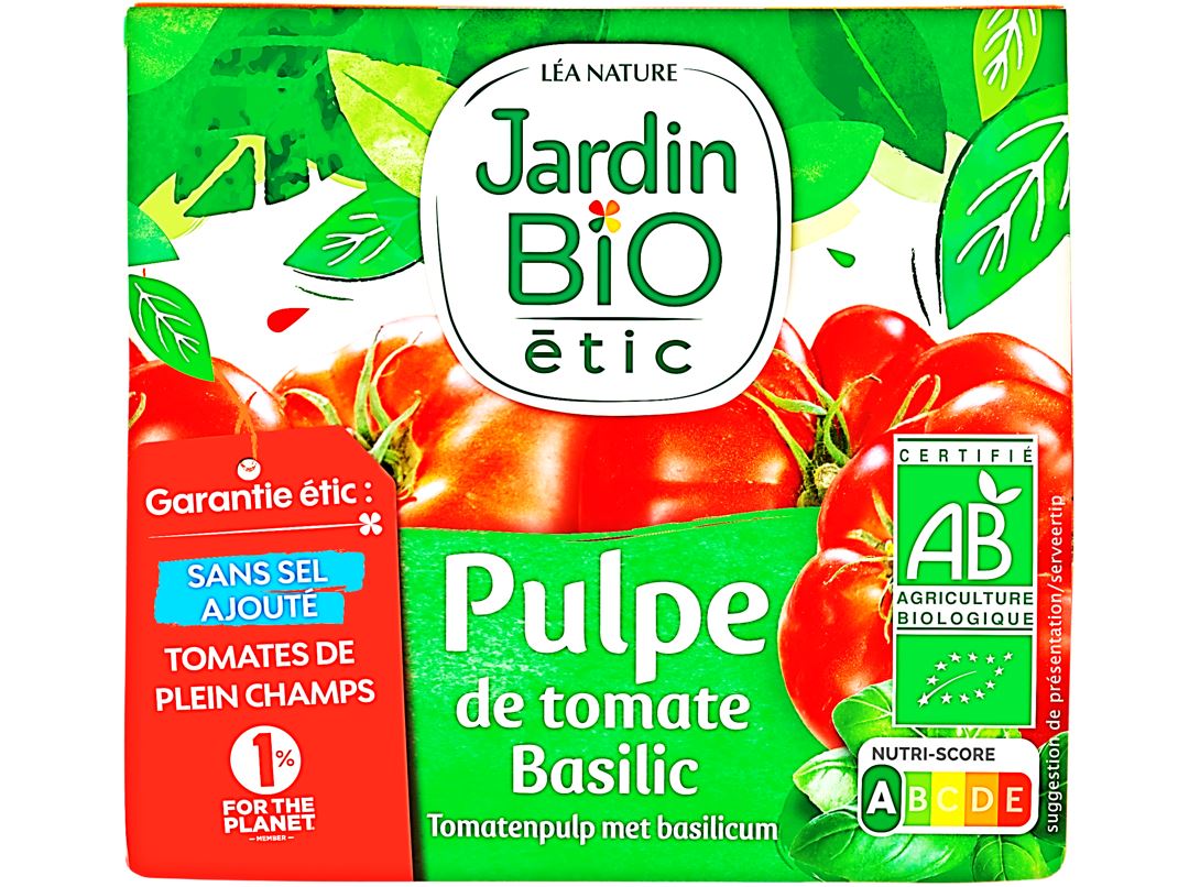 Jardin Bio Tomato Pulp Basil  - 500 G