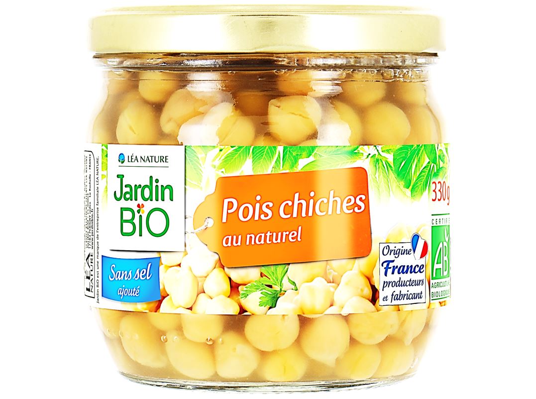 Jardin Bio Natural Chickpeas  - 330 G