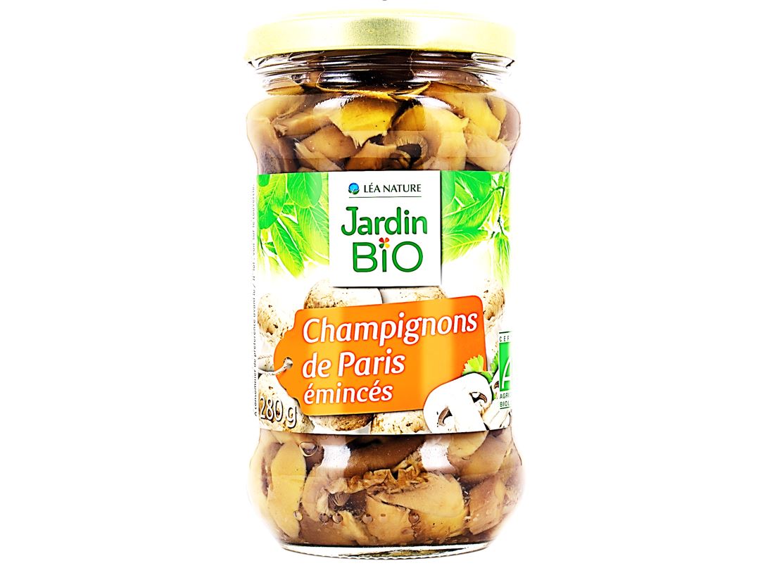 Jardin Bio Sliced Button Mushrooms  - 280 G