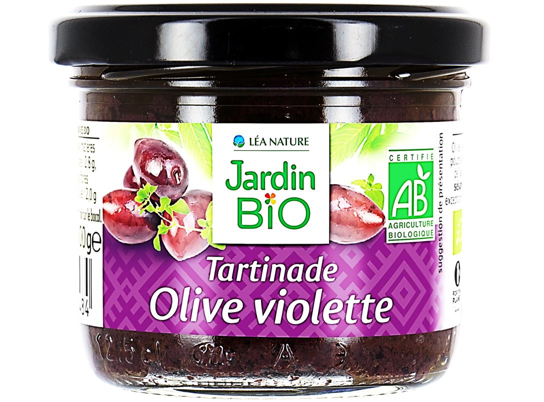 Jardin Bio Organic Violet Olive Spread  - 100 G