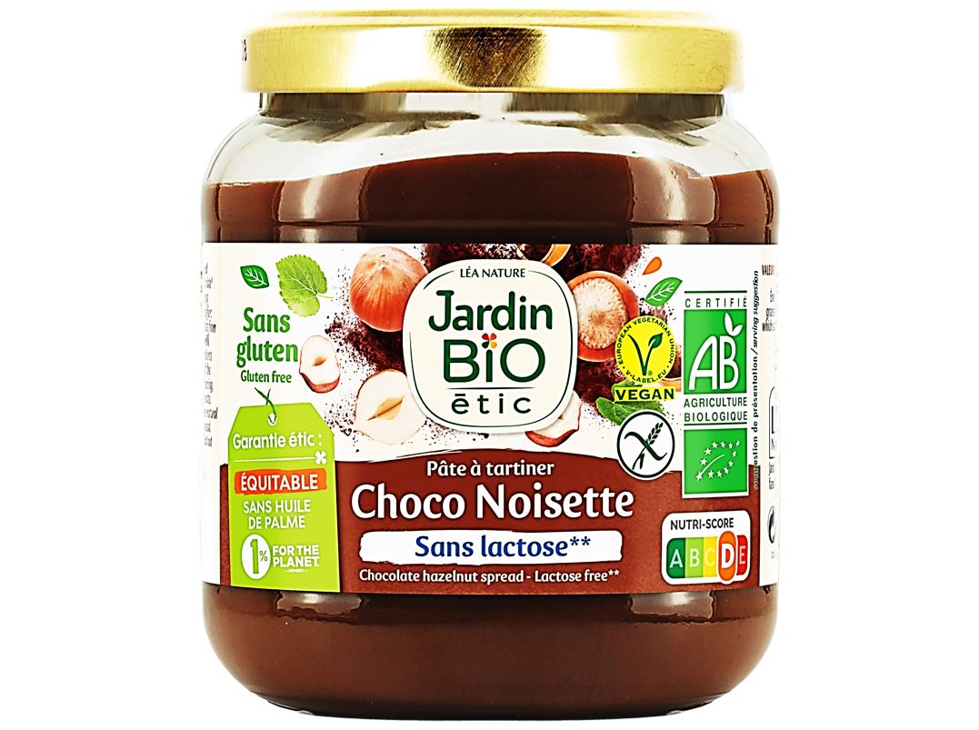 Jardin Bio Gluten-Free Chocolate Hazelnut Spread  - 350 G