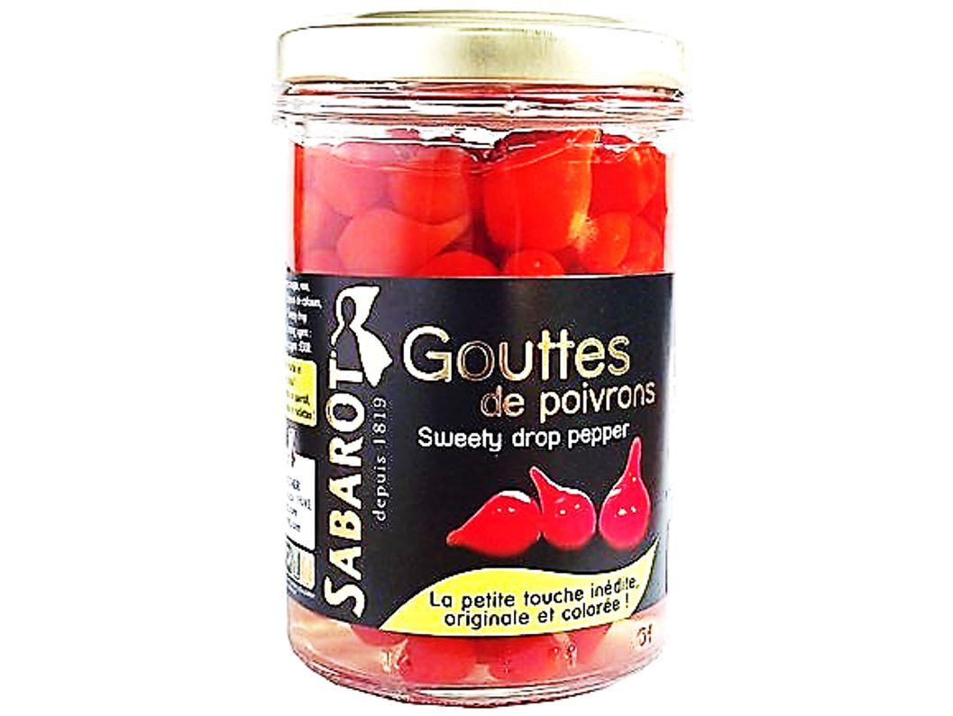 Sabarot Red Drop Peppers  - 190 G