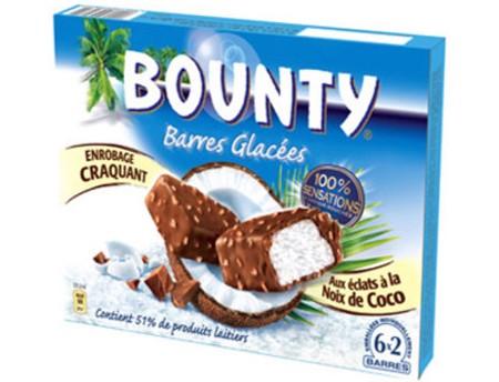 Mars Bounty Ice Cream Bars  -  6Pc