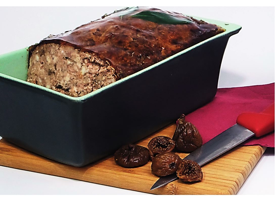 Le Domaine De Beauvoir Country-Style Pate With Figs  - 185 G