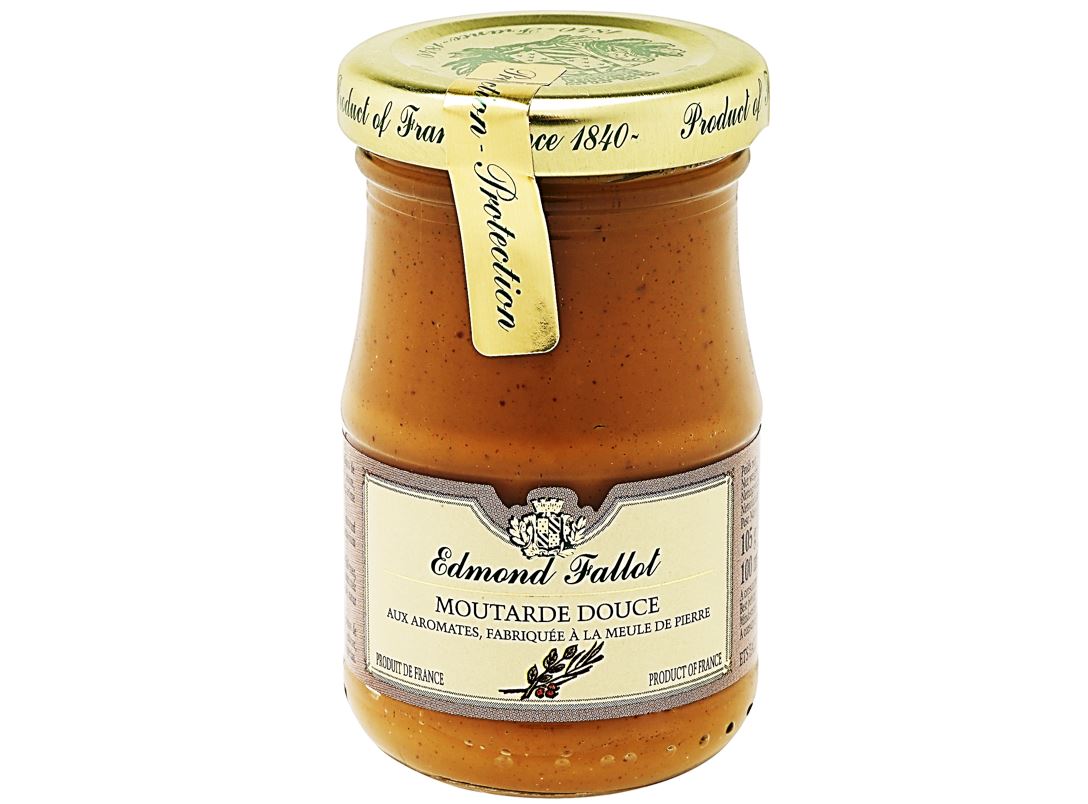 Edmond Fallot Mild Brown Mustard With Herbs  - 10Cl