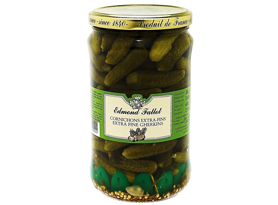 Edmond Fallot Extra-Fine Pickles Bourguignonne  - 72Cl