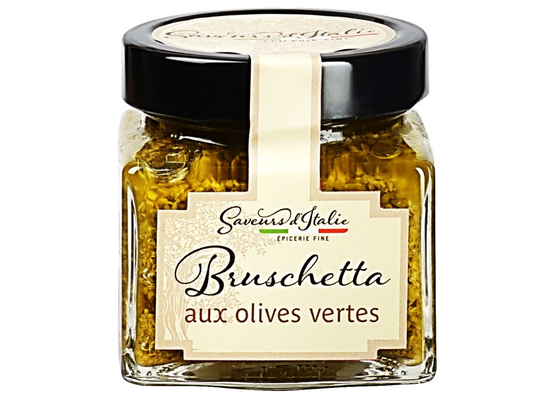 Jean D Audignac Green Olives Bruschetta  - 180 G