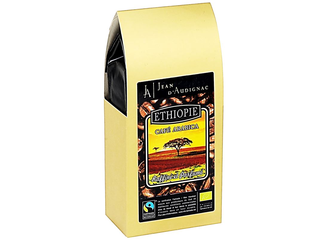 Jean D Audignac Organic Ethiopia Arabica Ground Coffee  - 250 G