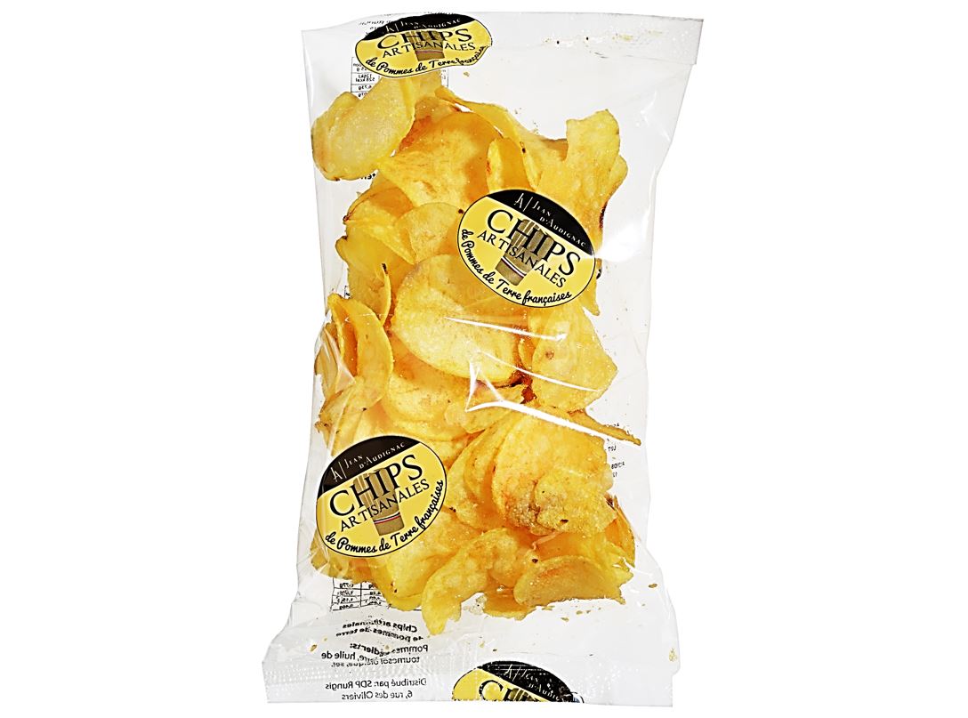 Jean D Audignac Artisanal Potato Crisps  - 125 G