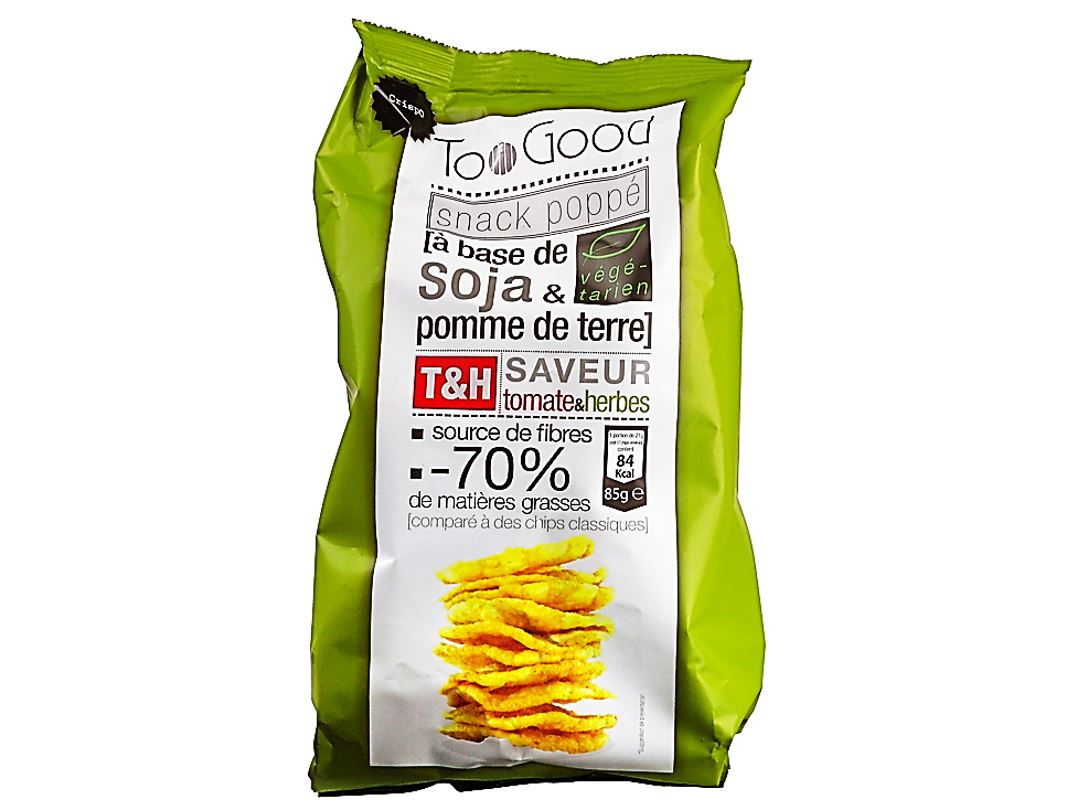 Jean D Audignac Tomato Herbs Flavored Chips  -  85 G