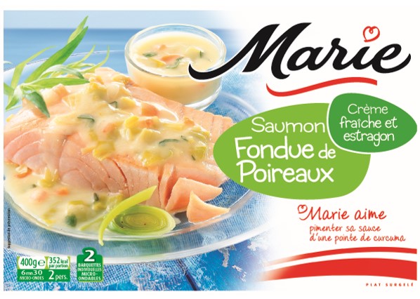 Marie Salmon With Leek Fondue  - 400 G