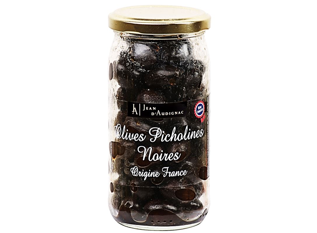 Jean D Audignac Black Picholine Olives  - 200 G