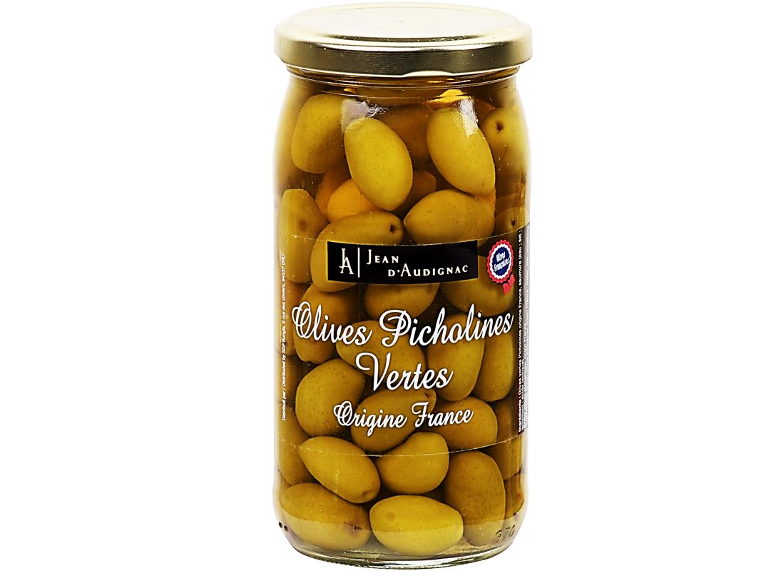 Jean D Audignac Green Picholine Olives  - 200 G