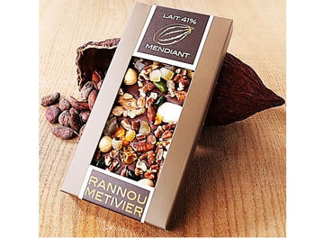 Rannou MetivierLpd - Mendiant Milk Choc Bar/Rannou Metivier  - 1  Pc