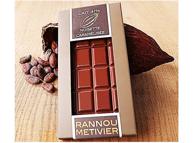 Rannou MetivierLpd - Caramelised Hazel Milk Bar/Rannou Metivier  - 1  Pc