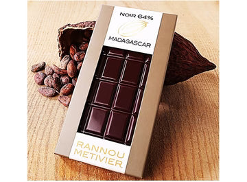 Rannou MetivierLpd - Madagascar Dark Choc Bar/Rannou Metivier  - 1  Pc