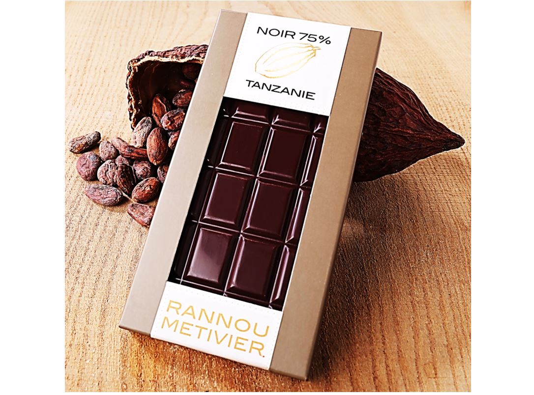 Rannou Metivier Tanzania Dark Chocolate Bar  - 100 G