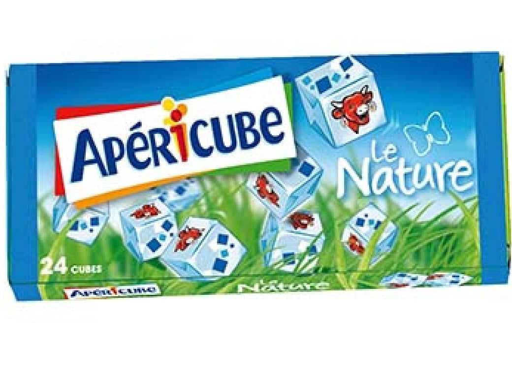 Apericube Plain Apericube Cheese  - 125 G