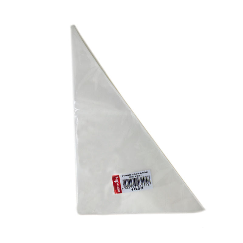 Redman Disposable Piping Bags Large 18"  - 100Pc