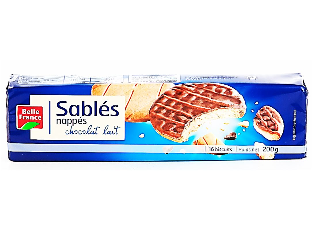 Belle France Milk Chocolate Shortbread  - 195 G