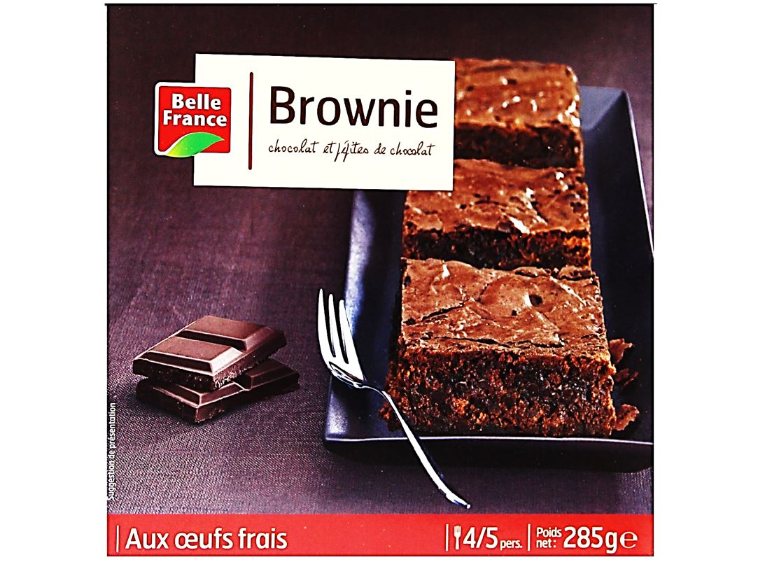 Belle France Chocolate Chip Brownies  - 285 G
