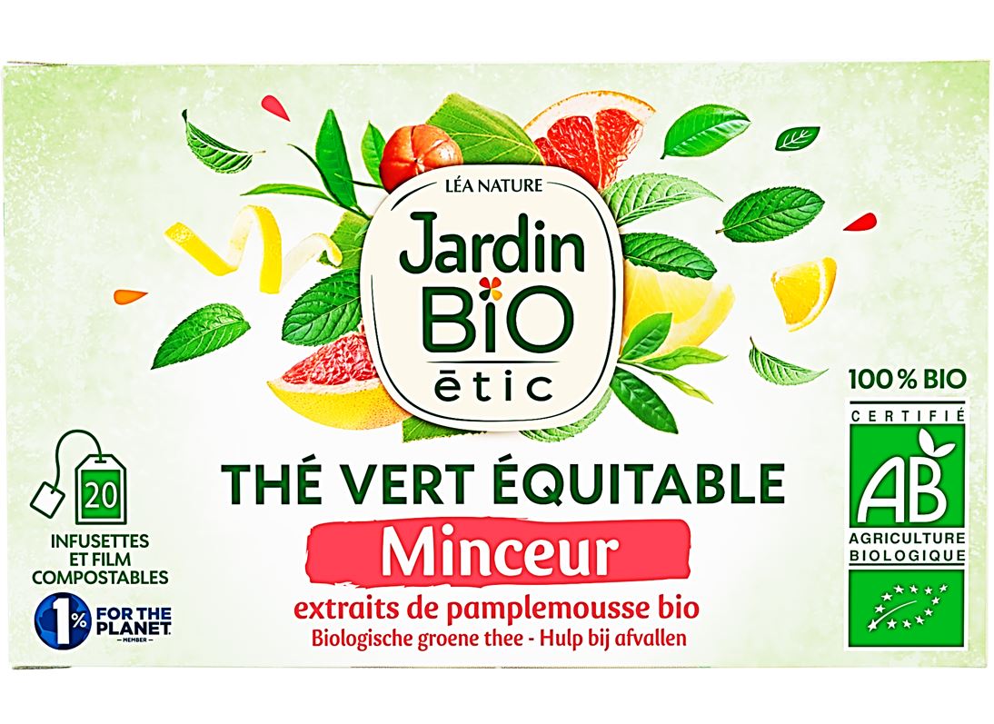 Jardin Bio Organic Green Tea Slimming Aid  - 20Pc