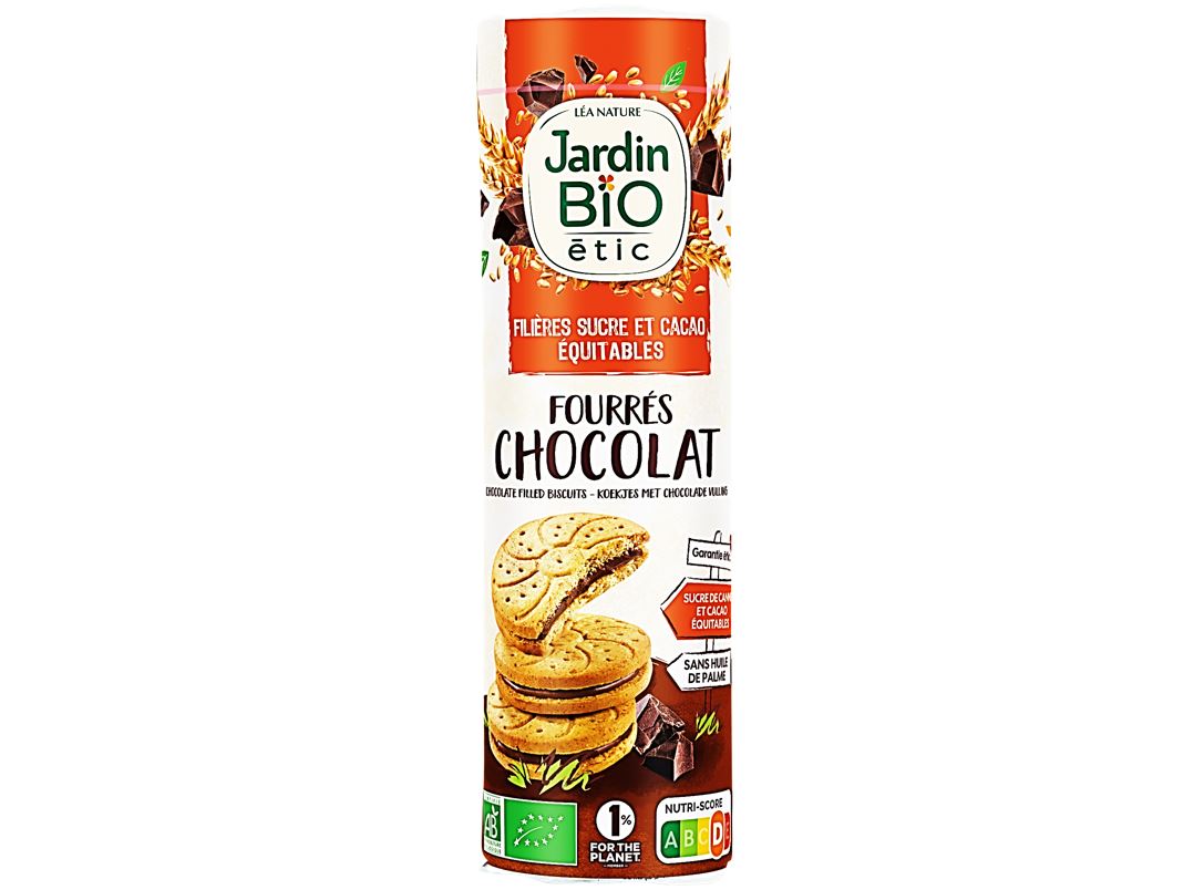 Jardin Bio Chocolate Filled Biscuits  - 300 G