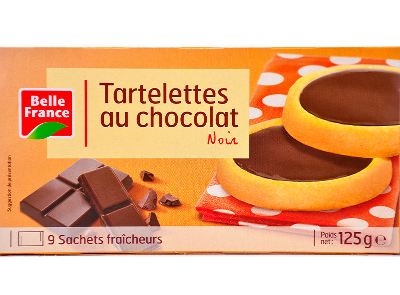 Belle France Chocolate Tartlets  - 125 G