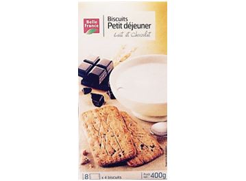 Belle France Milk Chocolate Breakfast Biscuits  - 410 G